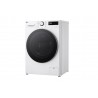 LG | F2DR509S1W | Washing machine with dryer | Energy efficiency class A | Front loading | Washing capacity 9 kg | 1200 RPM | De