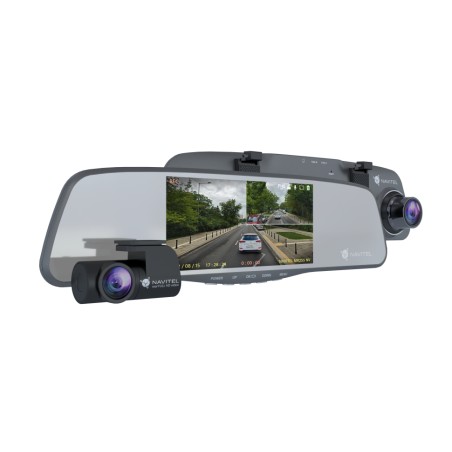 Navitel | Smart rearview mirror equipped with a DVR | MR255NV | IPS display 5'' 960x480 | Maps included