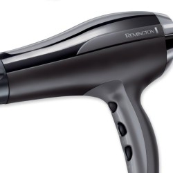 Remington | Hair Dryer | Pro-Air Turbo D5220 | 2400 W | Number of temperature settings 3 | Ionic function | Diffuser nozzle | Bl