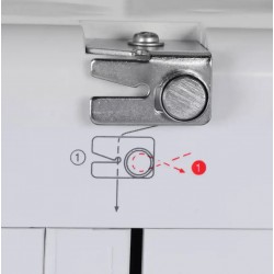 Singer | M1005 | Sewing Machine | Number of stitches 11 | Number of buttonholes 1 | White