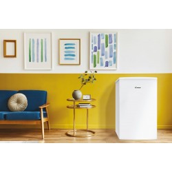 Candy | COT1S45EW | Refrigerator | Energy efficiency class E | Free standing | Larder | Height 84 cm | Fridge net capacity 91 L 