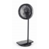 Gembird | TA-WPC10-LEDFAN-01 Desktop Fan With Lamp And Wireless Charger | N/A | Phone or tablet with built-in Qi wireless chargi