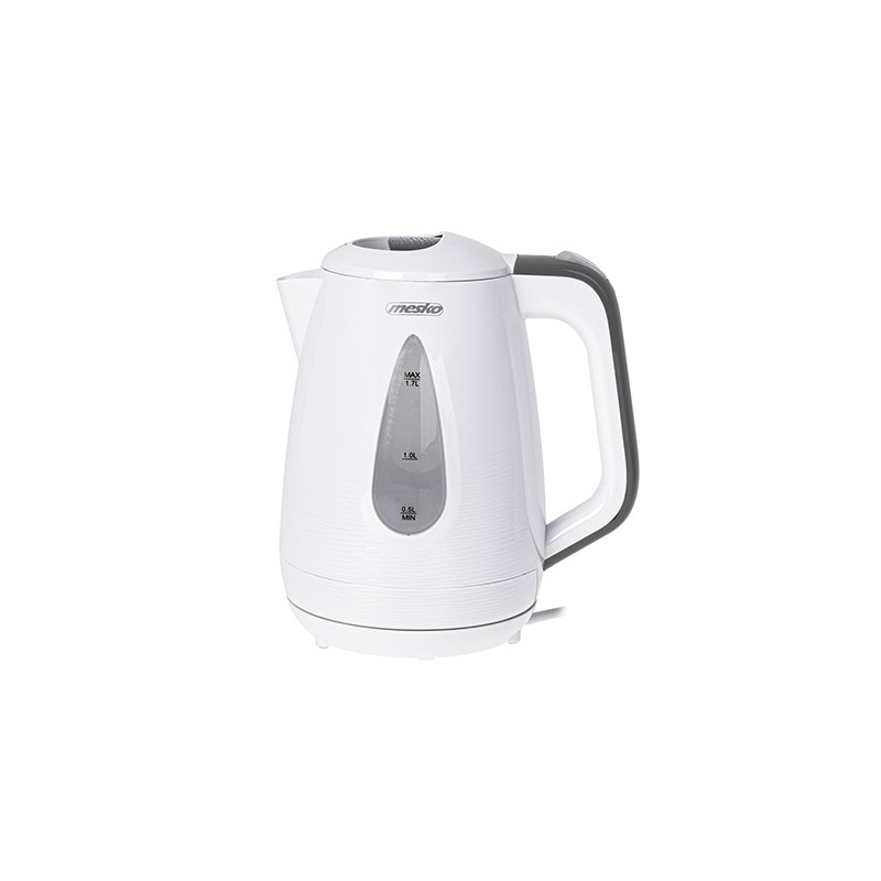 Kettle | MS 1261g | Electric | 2200 W | 1.7 L | Polypropylene | 360 rotational base | Grey